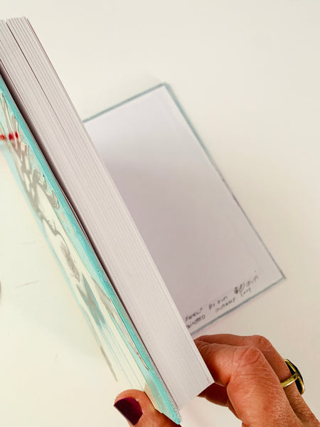 Let Me Feel You, hand-painted Journal/Sketchbook