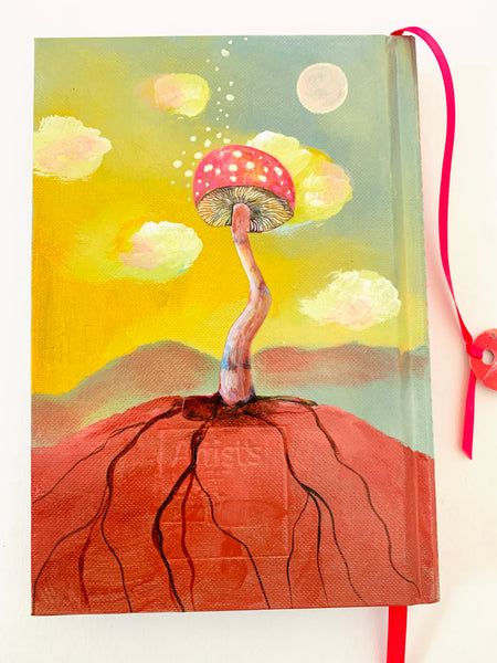 Surrender, hand-painted Journal/Sketchbook