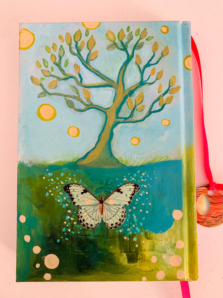 Stay Wild Queen, hand-painted Journal/Sketchbook