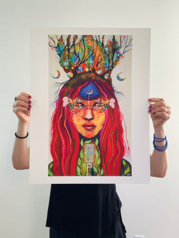 Butterfly Medicine, print