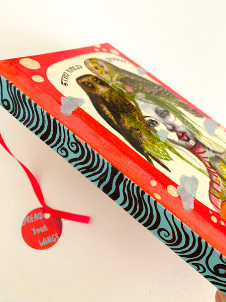 Stay Wild Queen, hand-painted Journal/Sketchbook