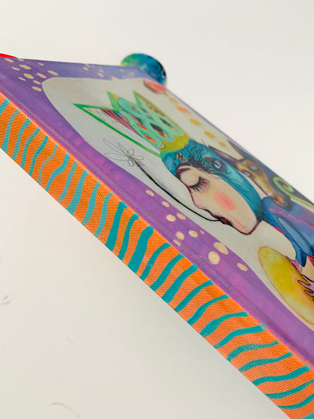 Holding Goodness, hand-painted Journal/Sketchbook