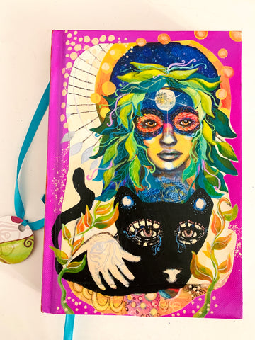 Vision of the Dream, hand-painted Journal/Sketchbook