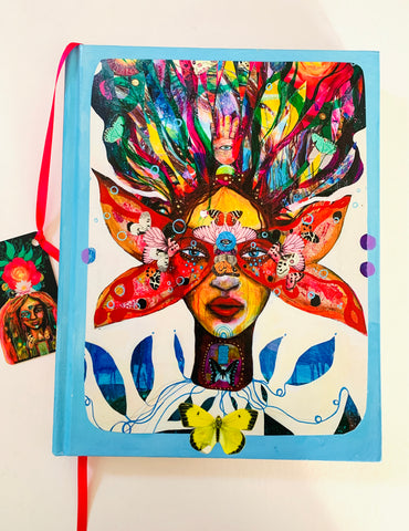 Copy of Invitation, hand-painted Journal