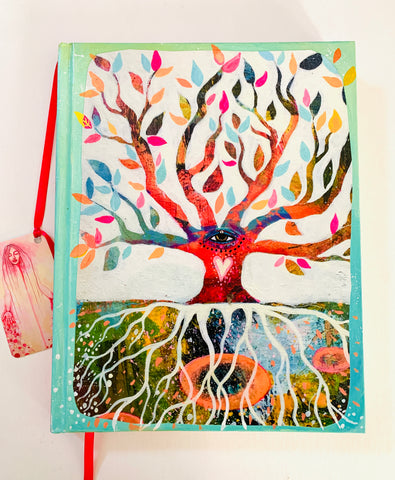 Love Tree, Hand Painted Journal