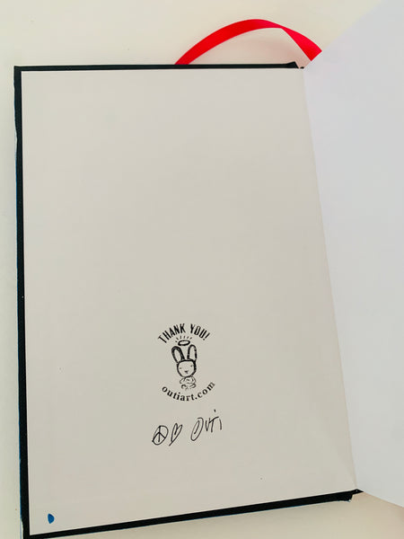 Invitation, hand-painted, Journal/Sketchbook