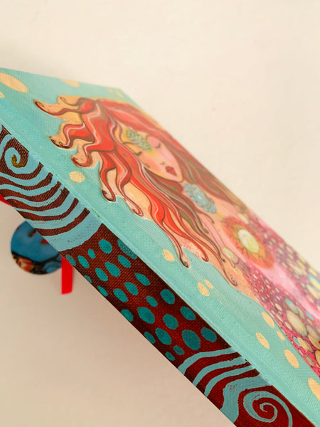 Surrender, hand-painted Journal/Sketchbook