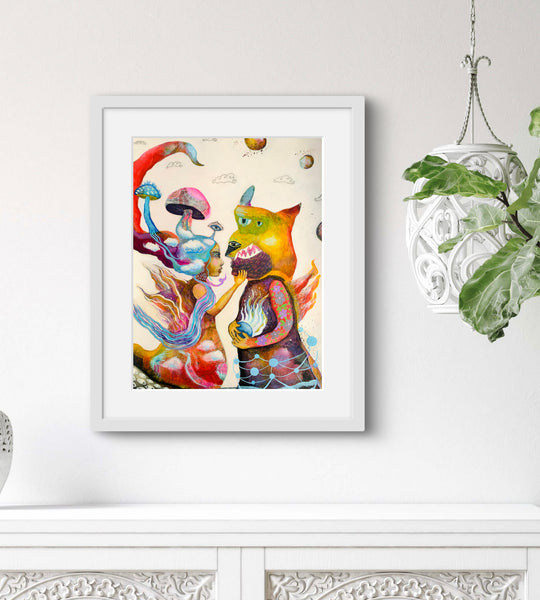 Truth Teller, original painting