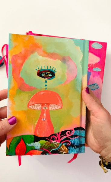 Abundant Soil, hand-painted Journal/Sketchbook