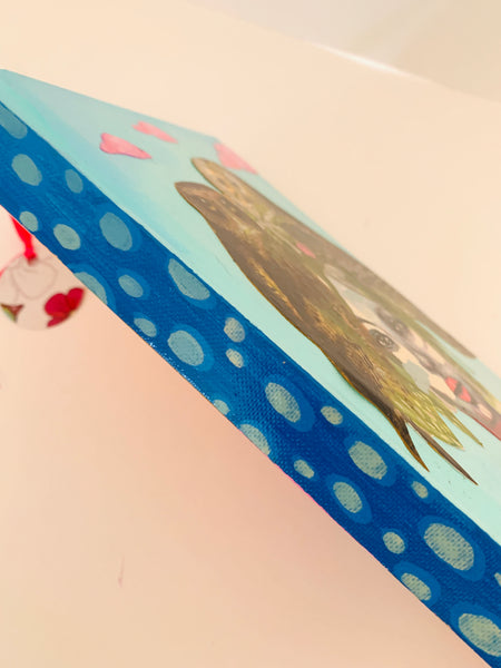 Stay Wild Queen , hand-painted, luxury  Journal/Sketchbook