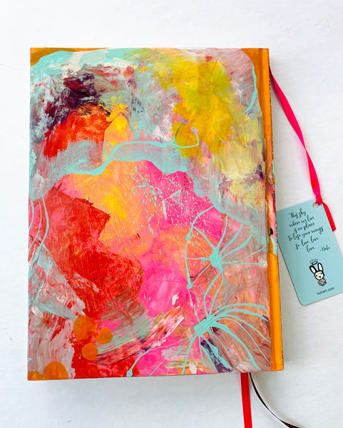 Standing in the Light, hand-painted Journal