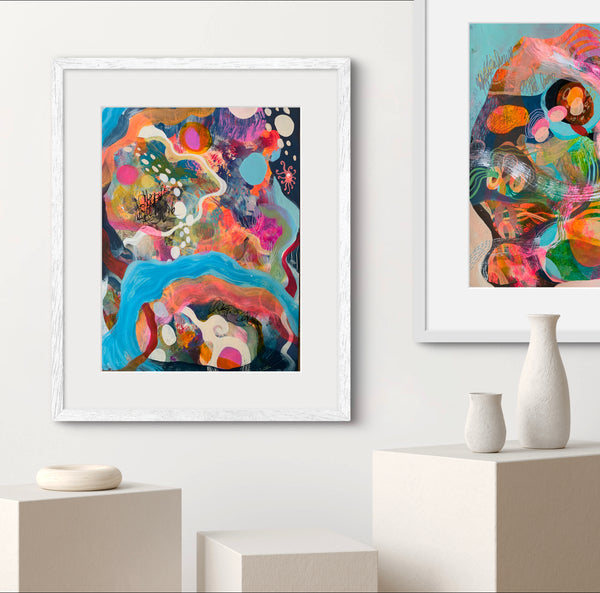 Deep Dive, original painting