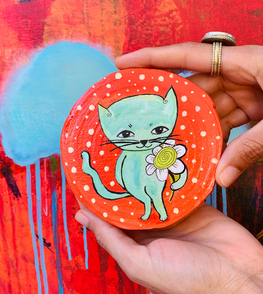 Sweet Heart, original mini painting