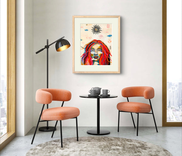 Signs Everywhere, original painting