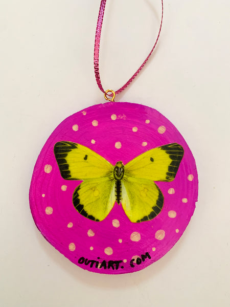 Vision ornament, original mini painting