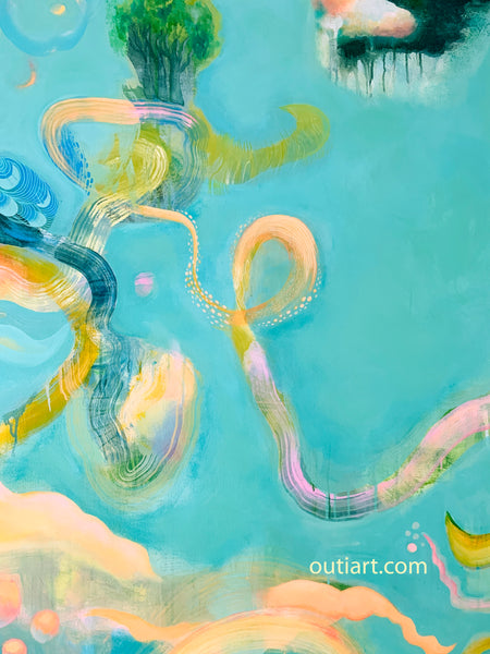 Space to Shine, original painting