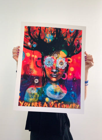 You Are A Visionary, print