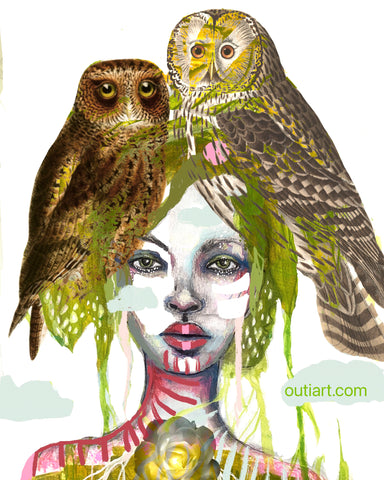 Stay Wild Queen, print