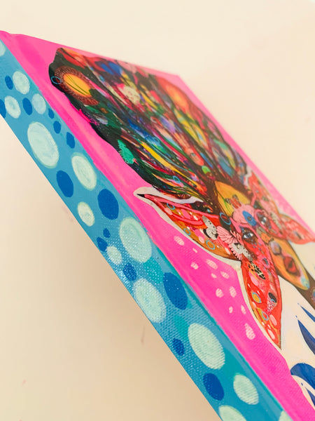 Invitation, hand-painted, Journal/Sketchbook