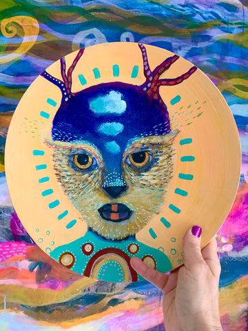 Medicine, original painting