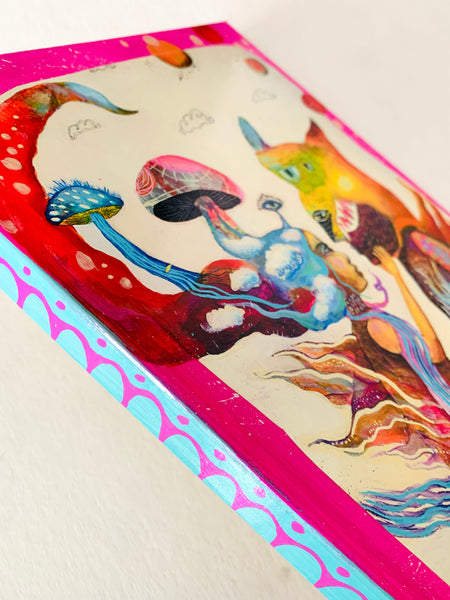 Truth Teller, Large size hand-painted Journal