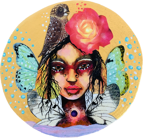 In the Dream, original mini painting