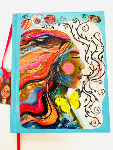 Sacred Now, hand-painted Journal