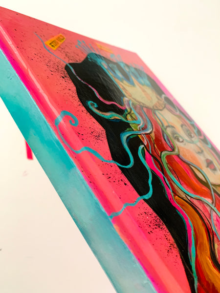 Sweet Wildness, Larger size Hand Painted Journal