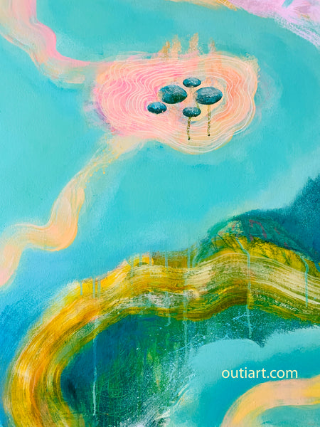 Space to Shine, original painting