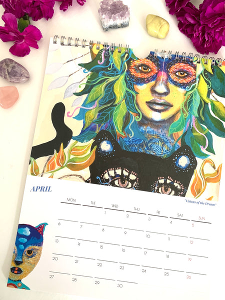 Stay Wild Queen 2026 Calendar by Outiart