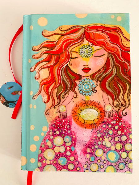 Surrender, hand-painted Journal/Sketchbook