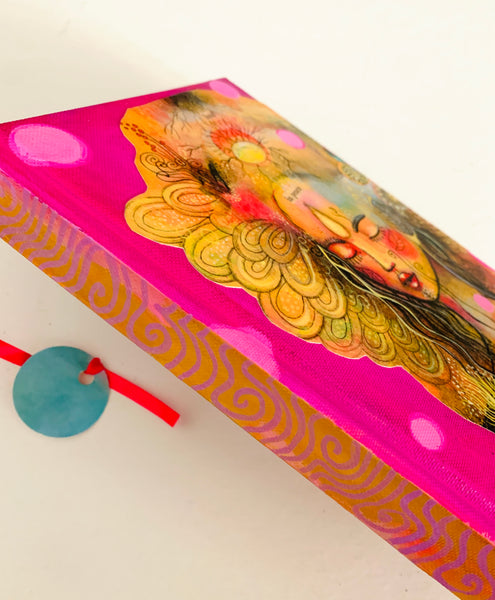 Land in Peace, hand-painted Journal/Sketchbook