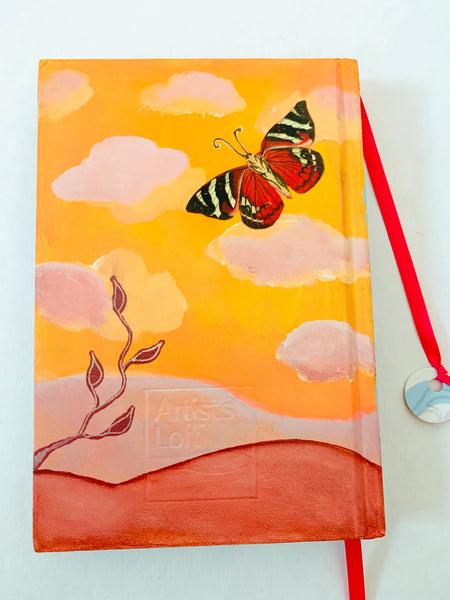 Surrender, hand-painted Journal/Sketchbook