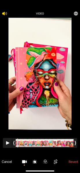 Abundant Soil, hand-painted Journal/Sketchbook