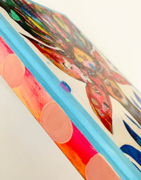 Copy of Invitation, hand-painted Journal