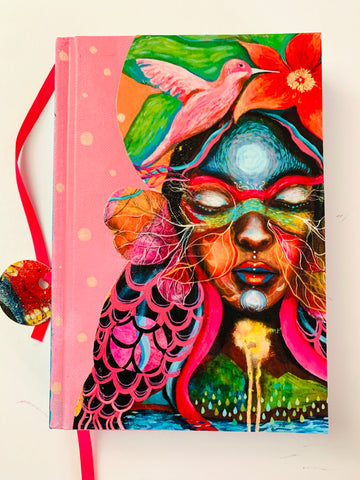 Abundant Soil, hand-painted Journal/Sketchbook