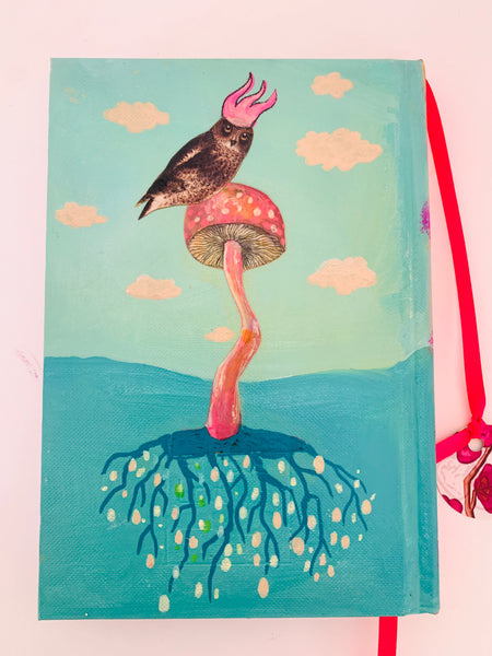 Stay Wild, hand-painted, luxury  Journal/Sketchbook