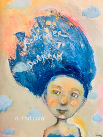 Remember to Daydream, original painting