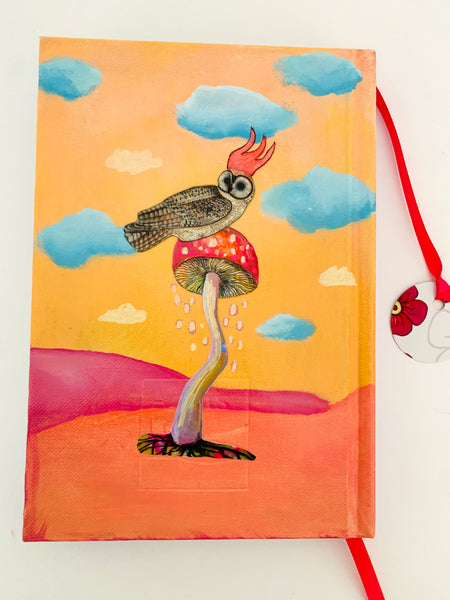 Sweet Wildness, hand-painted, Journal/Sketchbook