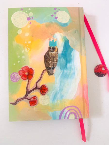 Letting Go, hand-painted Journal/Sketchbook