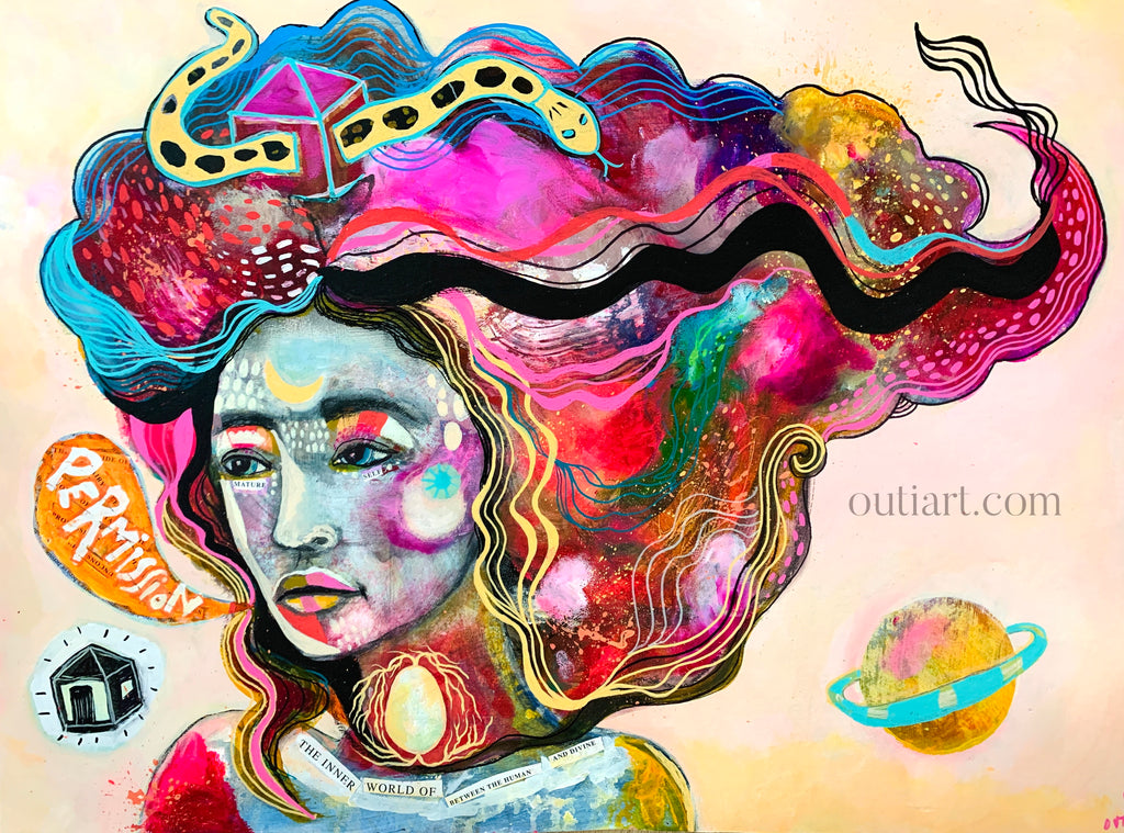 Permission, original painting.