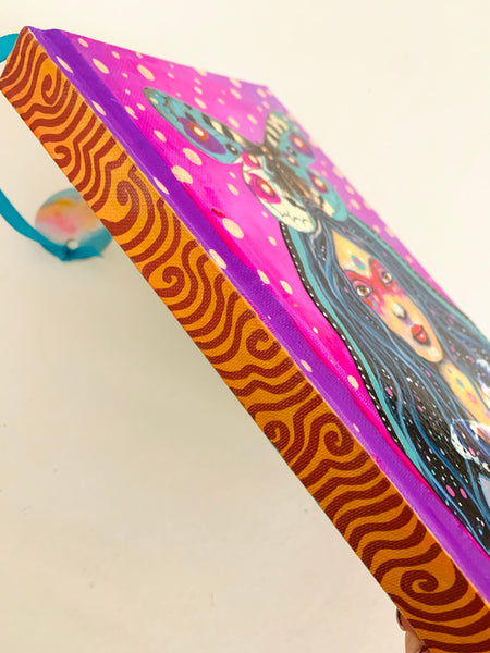 Soul Call, hand-painted Journal/Sketchbook