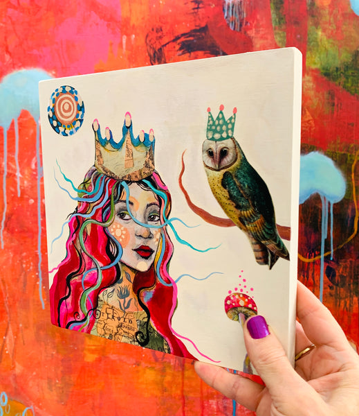 Magicians, original painting.