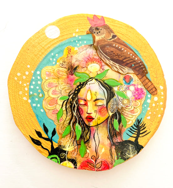 My Universe, original mini painting