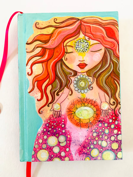 Surrender, hand-painted Journal/Sketchbook