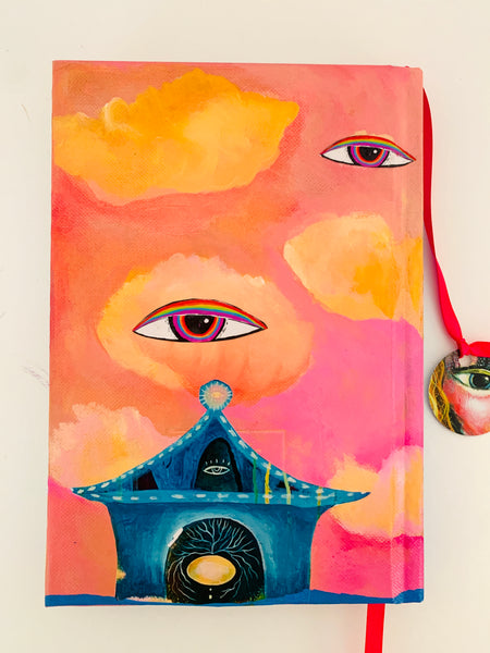Stay Wild Queen , hand-painted, luxury  Journal/Sketchbook