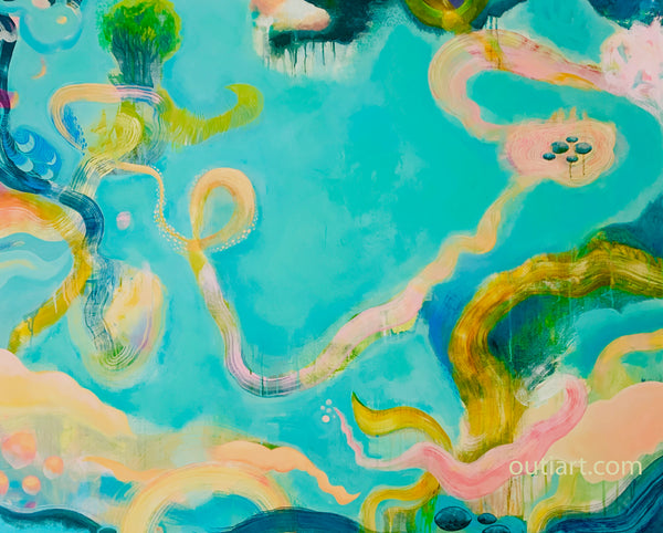 Space to Shine, original painting