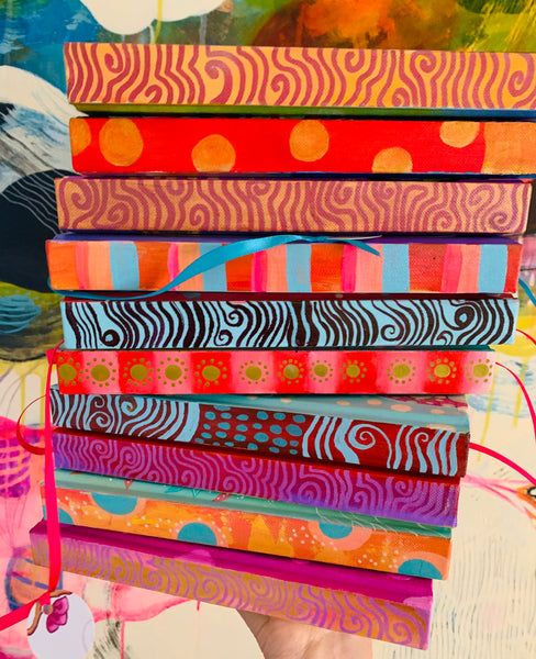 Stay Wild Queen, hand-painted Journal/Sketchbook