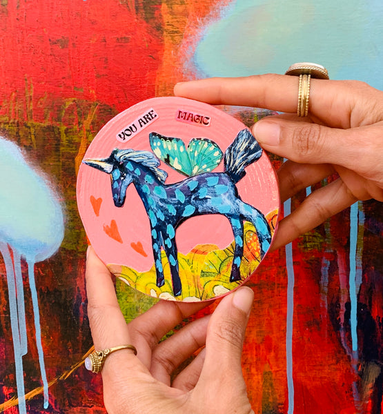 You are Magic, original mini painting