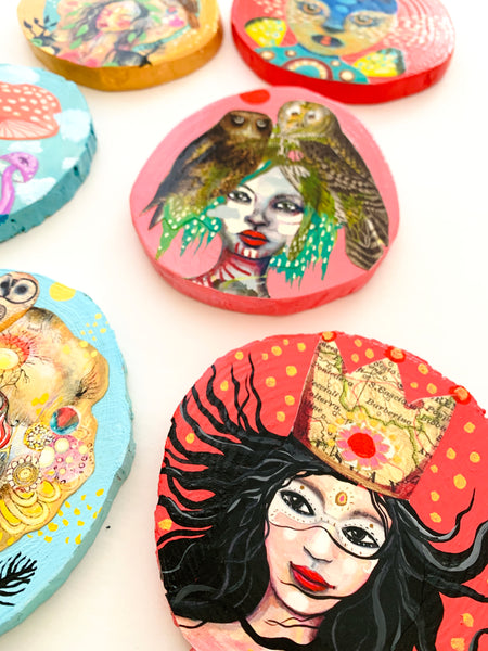 Free Spirit, original mini painting